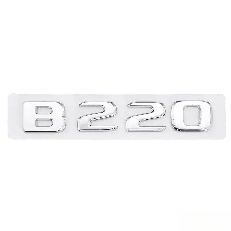 ABS Modified Car Fender Side Sticker Badge Rear Tail Emblem for Mercedes Benz B180 B200 B220 B250 B260 Styling Accessories XH4