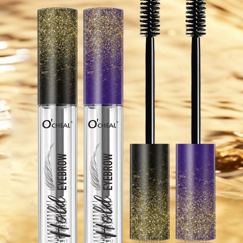 Два цвета гель для укладки ресниц, бесцветный прозрачный гель для бровей, жидкость для укладки бровей, водостойкая и устойчивая к поту