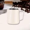 Чашка для вспенивания молока Аксессуары Инструмент Легко чистить Принадлежности для кофейного бара Латте-арт Нержавеющая сталь