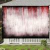 2D plane 1 piece 2D photography backdrop cloth Halloween zombie-themed party with a red blood drop backgroundzyc