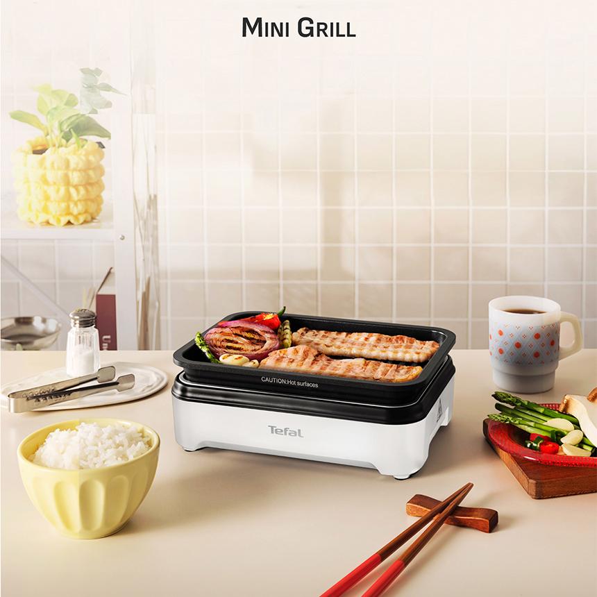 Tefal GC5711 КОМПАКТНЫЙ МИНИ-ГРИЛЬ 1100 Вт БЕЛЫЙ