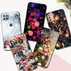 Черный чехол из ТПУ для Motorola Moto G52 G42 G60 4G G60S G71 G9 Play Plus Power One 5G Ace зима девушка Рождество