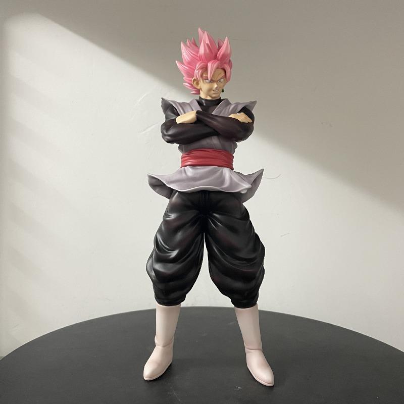 27 см Dragon Ball Z Супер Сайян Гоку Блэк Замасу Маска Фигурка Действия ПВХ Модель Статуэтка Настольное Украшение Игрушка Подарок Украшение