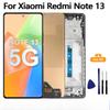 6,67-дюймовый TFT-дисплей для Xiaomi Redmi Note 13 5G, ЖК-дисплей, сенсорный экран, дигитайзер для замены ЖК-дисплея Redmi Note 13 5G