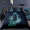 Роскошный 3D-принт с русалкой для дома, комфортный пододеяльник, наволочка, детский комплект постельного белья размера Queen и King EU/US/AU/UK