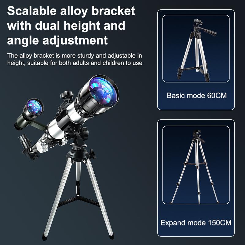 Professional HD Astronomical Telescope FMC Multi-coated Optical Double Lens Monocular for Watching See The Moon and Stars Bird 3I/ATLAS Observation