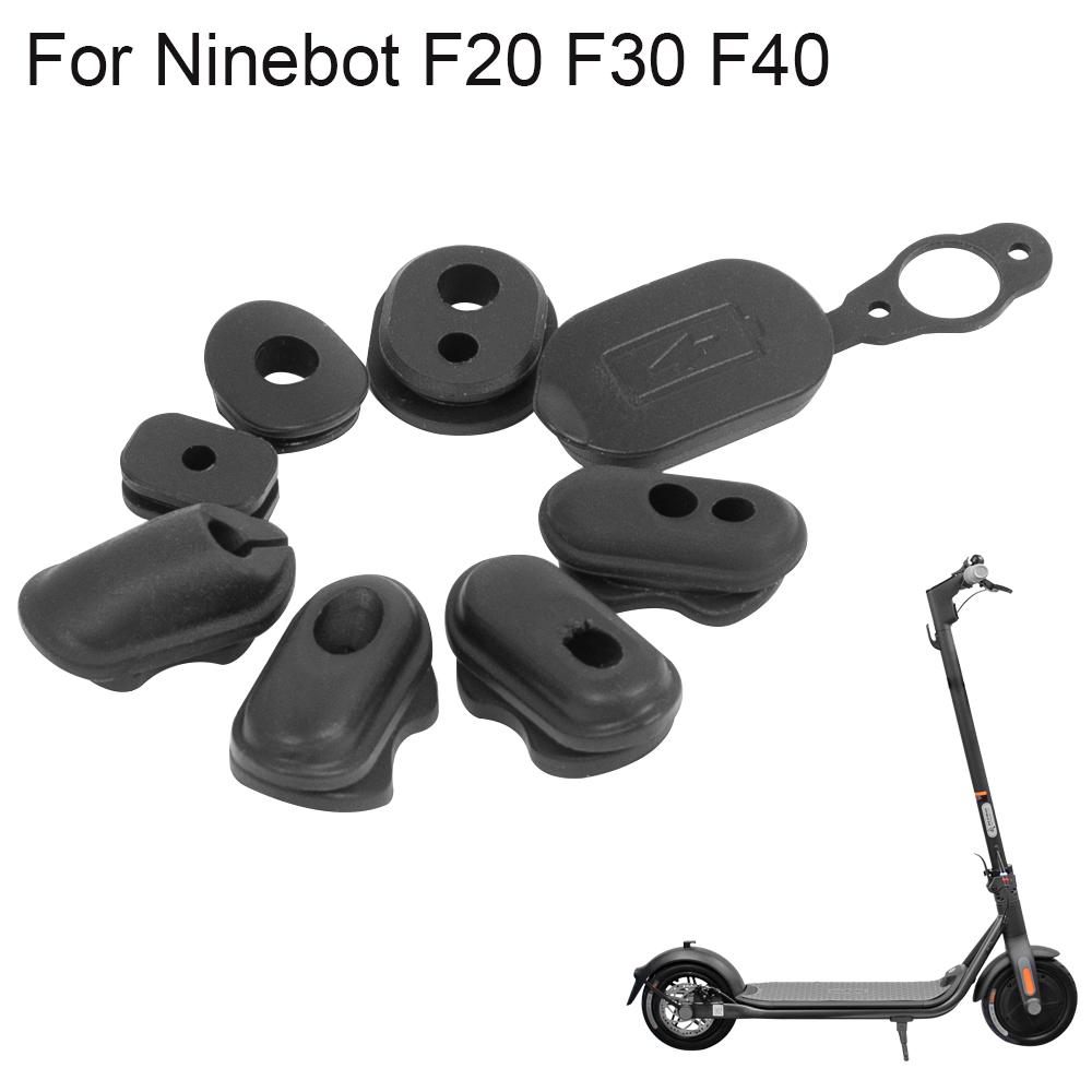 Пылезащитная заглушка для электросамоката Ninebot F20 F25 F30 F40, порт зарядки аккумулятора, герметичный порт тормоза, силиконовый чехол для карты