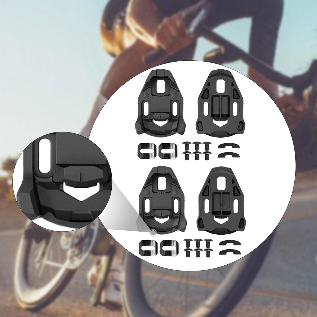 Roads Bike Pedals Cleats Easy to Use Convenient Practical Replace