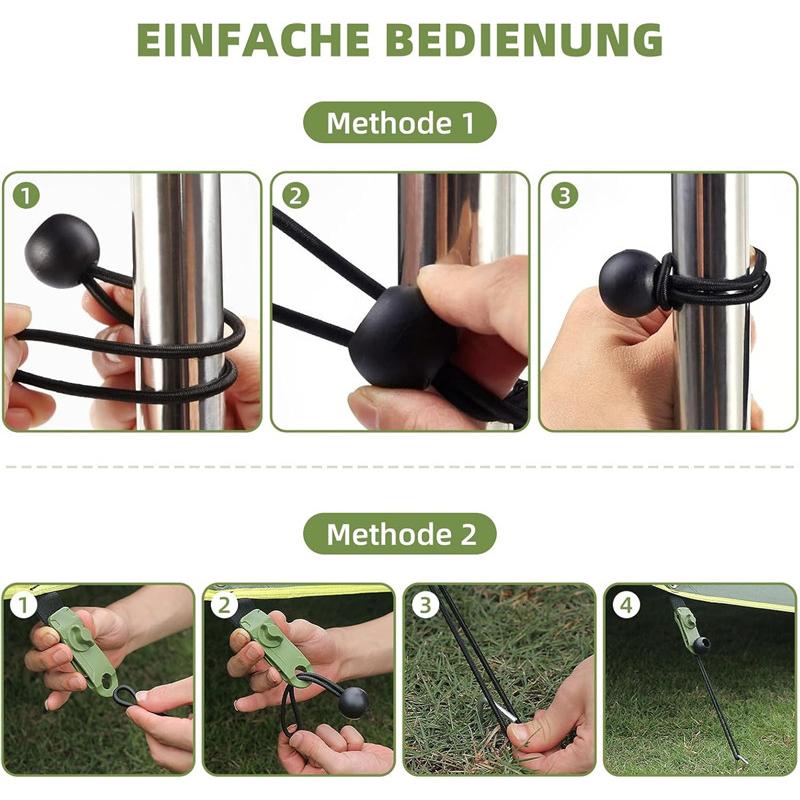 Pack of 30 Tarpaulin Bungees Balls Tarp Bungee Cord for Banner Tent Hooks Tarpaulins Holder