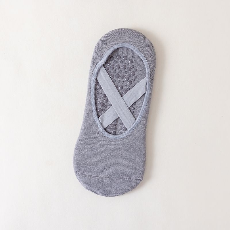 Women Yoga Anti-slip Socks Ladies Ventilation Ballet Dance Gym Fitness Pilates Cotton Socks