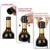 1/2pcs Sealing Red Wine Champagne Stoppers Rotating Leak Proof Reusable Leakproof Stoppers Domestic Kitchen Keep Fresh Tools