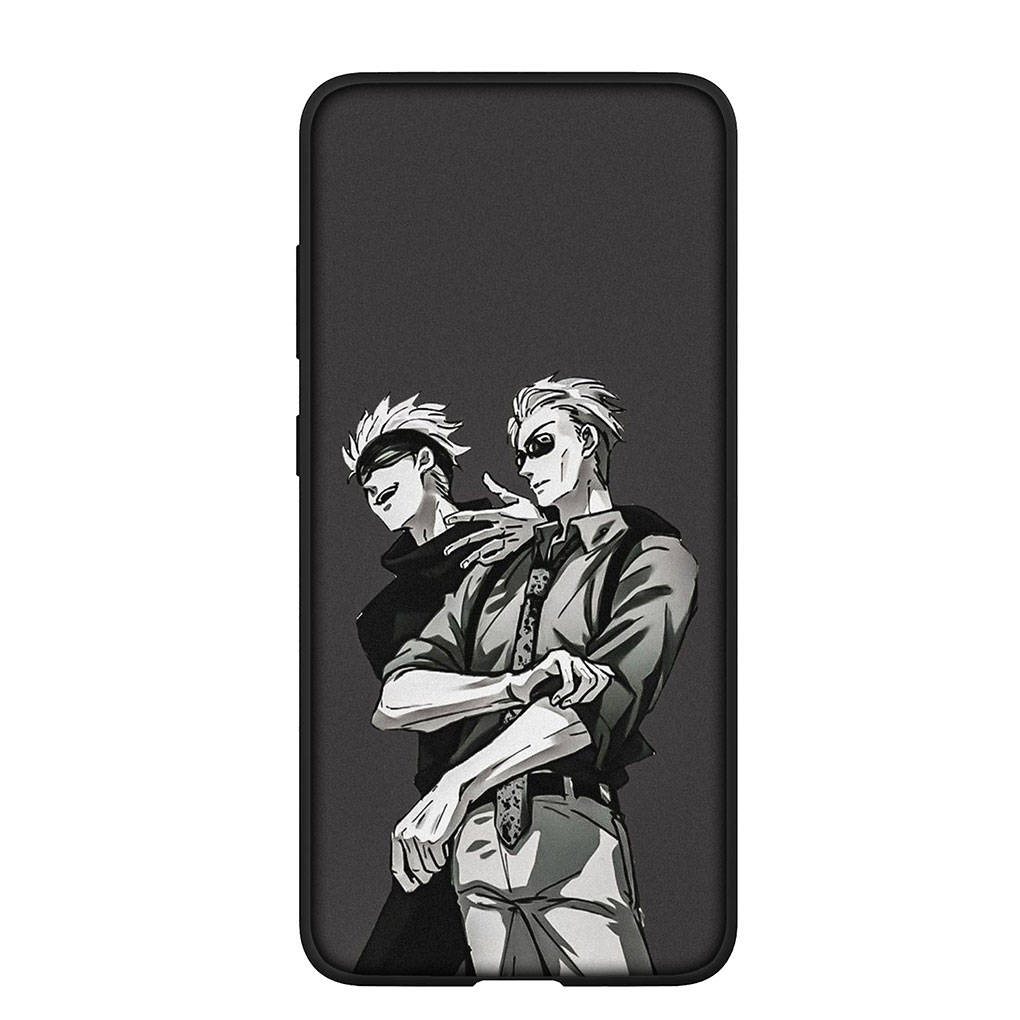 Чехол для телефона Samsung Galaxy S25 S24 S23 iPhone 16 15 Xiaomi Redmi Note 14 13 12 16E X Pro Max OPPO Moto Huawei Gojo Satoru Jujutsu Kaisen Cool Cover