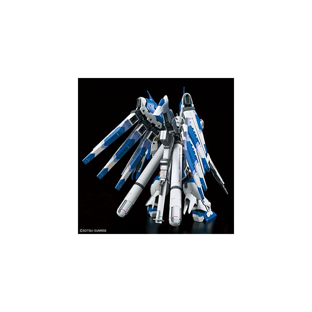 Bandai Spirits RG Мобильный доспех Гандам Контратака Чара Хи-Ну Гандам Масштаб 1/144 Пластиковая модель-конструктор с цветовой кодировкой
