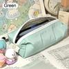 Large Capacity Bowknot Pen Bag Student Creative Floral Storage Bag Multi-function Stationery Organizer Cosmetic Bag