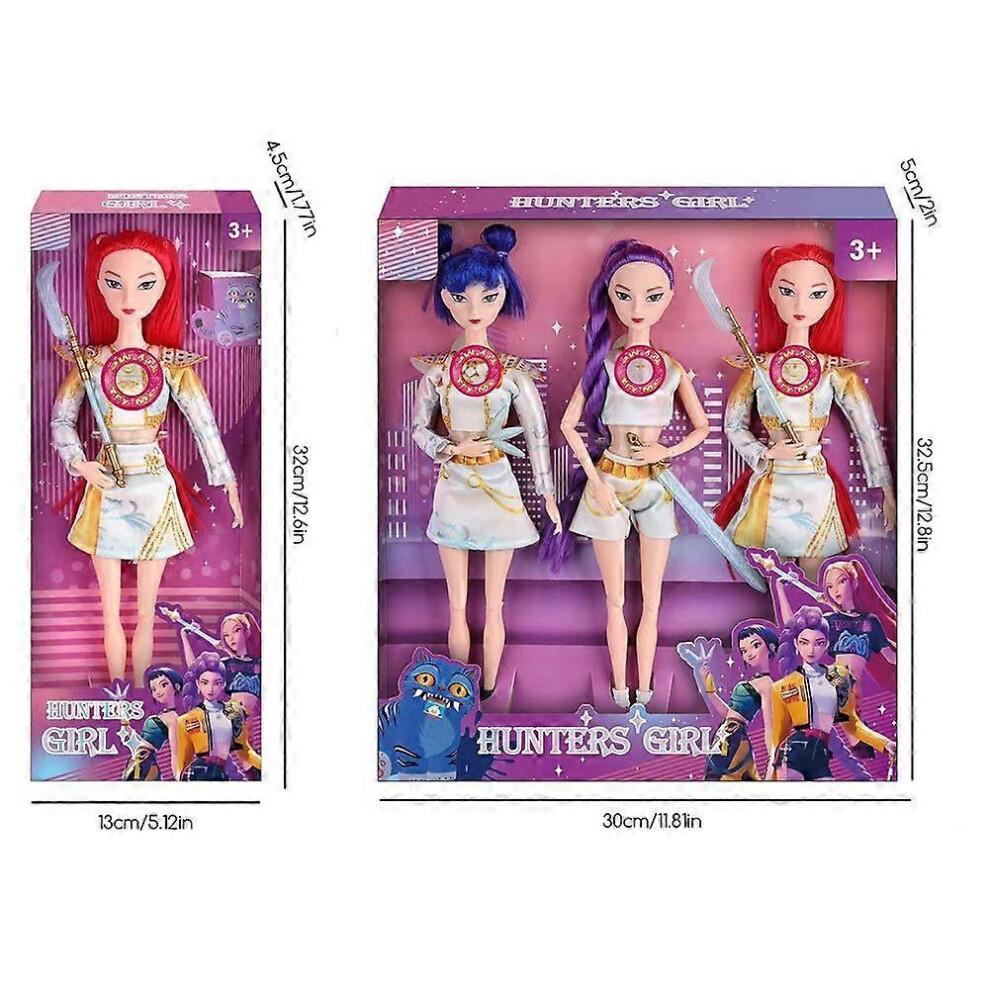 (Набор 3шт.) 1-3x Кукла-игрушка Sining Girls - Коллекционные виниловые куклы, Подарок на день рождения и Рождество для детей и фанатов