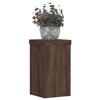 VidaXL Supports pour plantes 2 pcs chêne marron bois d'ingénierie, support de fleurs, support de pot, support pour plantes 852885