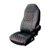 Seat cover for NEW Super Great H19.4- Black/Red stitching 595338