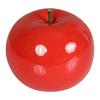 Decorative Apples Figurine Modern Tabletop Collectible Figurine Ceramic Apples Statue for Living Room Office Shelf Cabinet