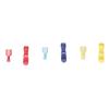 Pack of 120 Wire Connectors User Friendly Electrical Joiners Line Terminals Self-Stripping Crimps Connectors for DIY