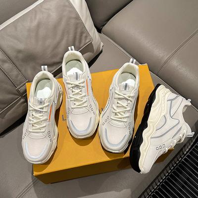 Сетчатые кроссовки-папы, универсальная модная дышащая повседневная удобная женская спортивная обувь на мягкой подошве