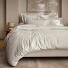 Housse de couette "Prestige" 100% Satin de coton Peigné 120 fils /cm² Coton Pur - 240x260 - Prestige Sable