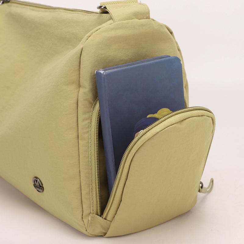 Женская сумка через плечо, большая вместимость, сумка-мессенджер, однотонная сумка через плечо