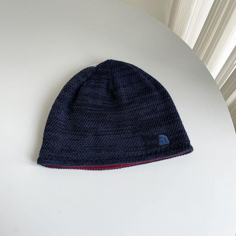 Adult Winter Knit Cap Doublesided Letter Embroidery Windproof Waterproof For Men