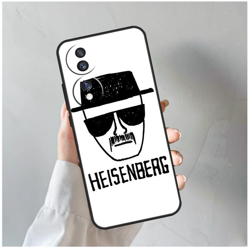 Heisenberg Breaking Bad For Honor Magic 8 5 6 7 Pro Case For Honor 200 400 70 90 Lite X8c X8b X9a X9b X9c X9d Win RT