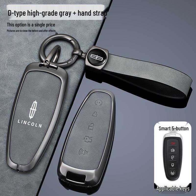 Премиальный чехол для ключа, совместимый с Lincoln MKT и Lincoln Navigator 2011-2013 годов, с высококачественной пряжкой