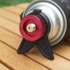 Gas Tank Adapter with Fixed Bracket Camping Gas Stove Conversion Head Gas Tank Self-Locking Conversion Stove Head