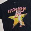 Редкий! Хлопковая черная футболка унисекс Elton John от S до 5XL CM423
