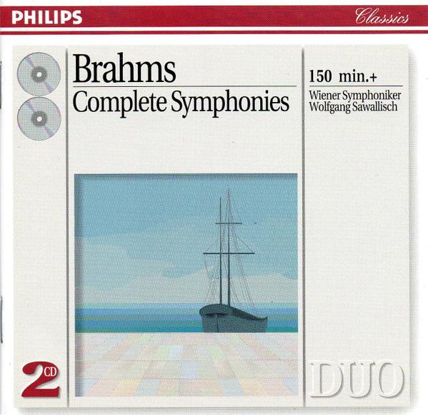 CD БРАМС СВАЛИШ VS Симфонии 1-4 4387572 Philips 1993 Германия Классика Б/у