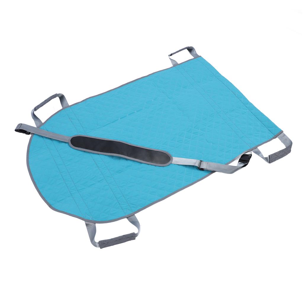 Позиционирующий коврик для кровати из полиэстера для перемещения пациента, подъемный коврик с плечевым ремнем для лежачего пациента