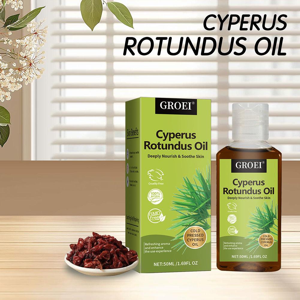 Масло для удаления волос Cyperus Rotundus, масло Cyperus Rotundus Plant Hair 50 мл, питательное масло для ухода за волосами Bod Z7N5