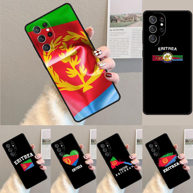 Чехол для телефона с узором флага Эритреи для Samsung Galaxy note 10 pro S26 Ultra S23 S24 FE S25 S21 S22 PLUS противоударный