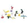10Pcs Mini Birds Figures Different Styles Vivid Colors Lifelike Details Miniature Bird Figurines