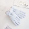 Woman Winter Warmer Cute Panda Plush Velvet Touch Screen Gloves Girls Outdoor Skiing Riding Mittens