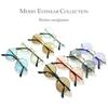 Солнцезащитные очки Date Glasses Round Boston Round Glasses Light Color Lens Light Color [MERRY PLEASURE] Мужские Женские