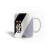 Кружка - Ювентус - Логотип Черный Серый и Белый - Керамика - 30cl - Подходит для мытья в посудомоечной машине