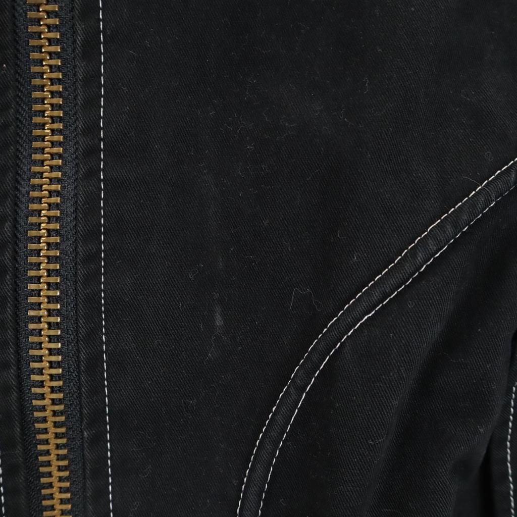 PINK HOUSE Zip Blouson Black MA-1 Type Men's Used