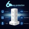 NVC Multi-Outlet Vertical Tower Power Strip CN plug (adapter included)