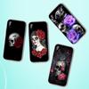 Gothic Fashion Skull Phone Case For Iphone 11 12 13 Pro Max 5s 6s 7 8 Plus X Xr Xs Max Se 2020 13 Mini Case Cover