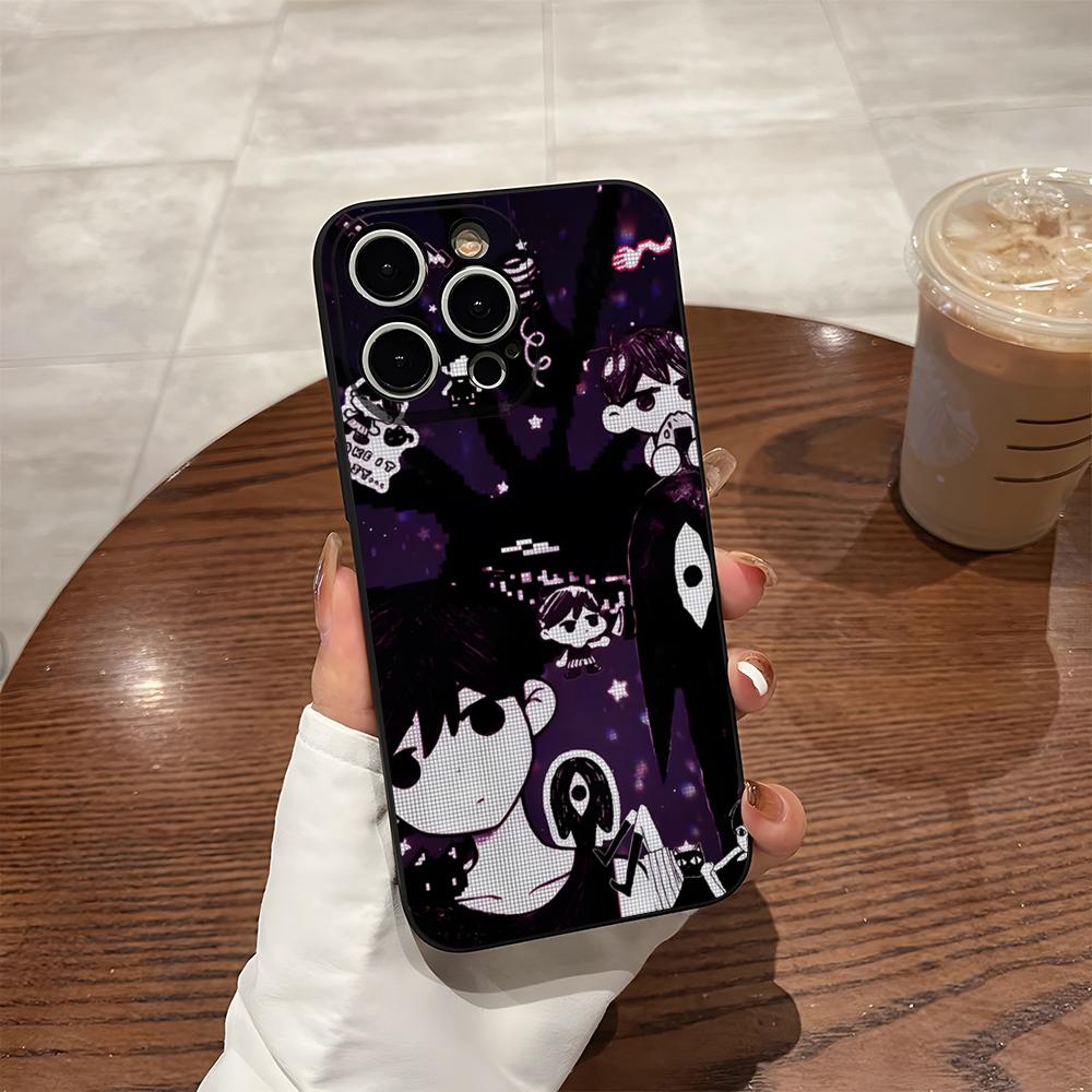 Чехол для телефона O-Omori Game для iPhone 17 Pro Max 16 Pro Max 15 Pro 14 Plus 13 11 12 Xr X Xs Задняя крышка