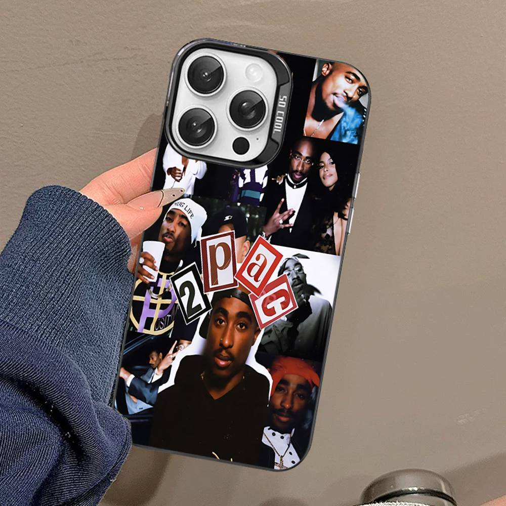 Singer Tupac 2 Phone Case For iPhone 16 15 14 13 12 11 Pro Max X XR XSMAX 8 7 Plus Matte Shockproof Back Cover