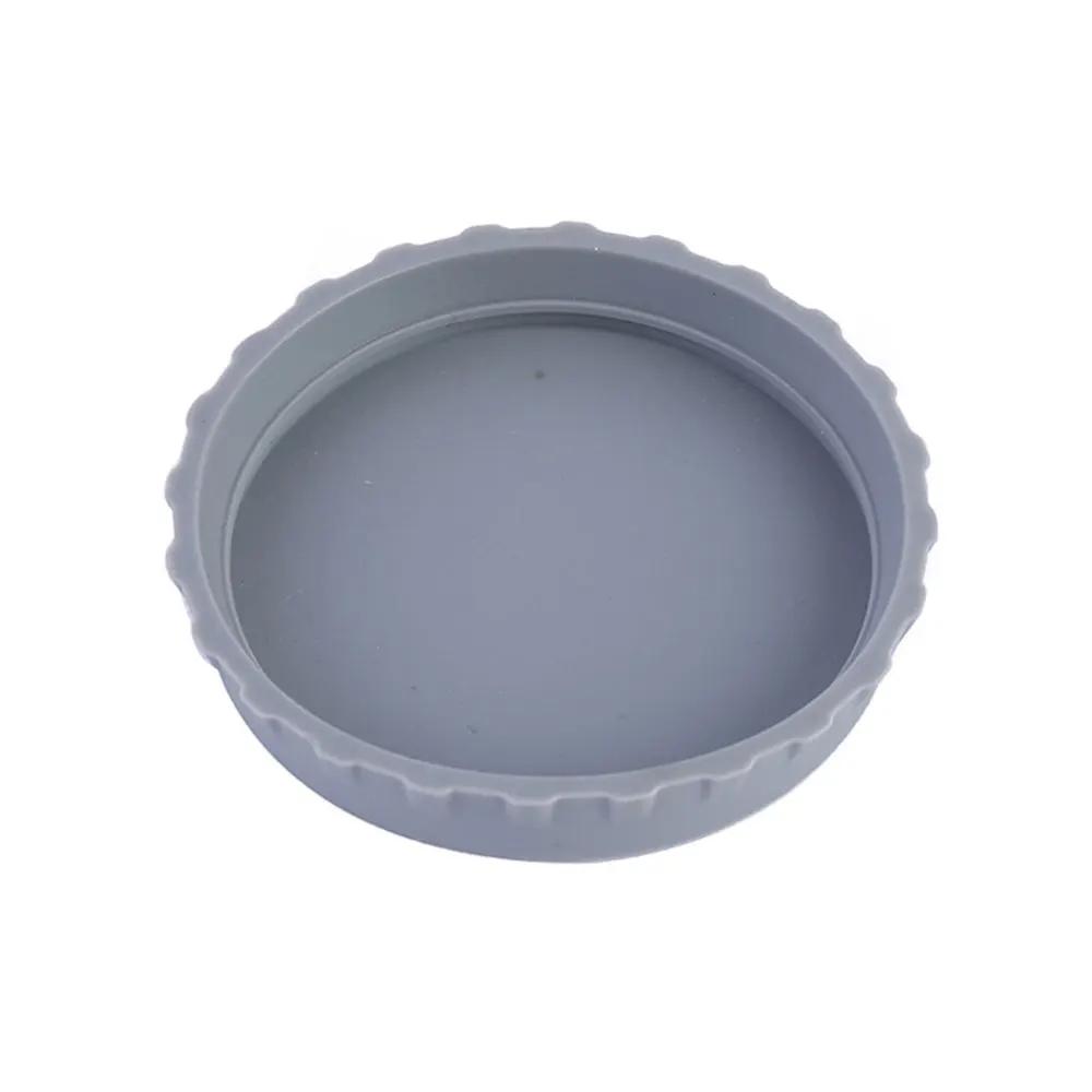 2 Styles Reusable Silicone Soda Can Lid Sealing Cover Protective Stopper for Beer Drinks Juice Beverage Coke Can Lids