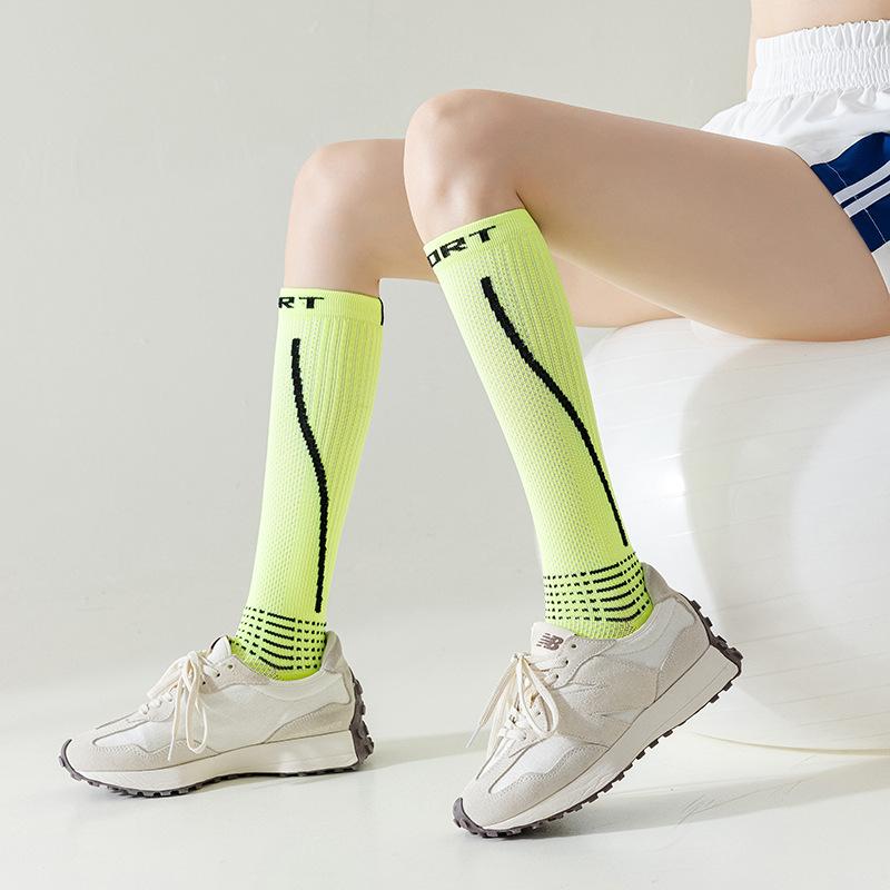 New Summer Sports Calf Socks Women'S Pressure Socks Sports Fitness Running ******** Rope Football Stockings Pressure Socks