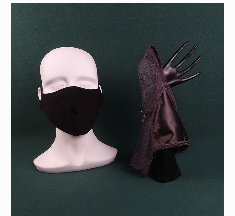 Сет: Скрытые зажимы для сосков и SM-ошейник: Унисекс Игрушки для Активного Отдыха с Маской для Пениса и Анальной Пробкой