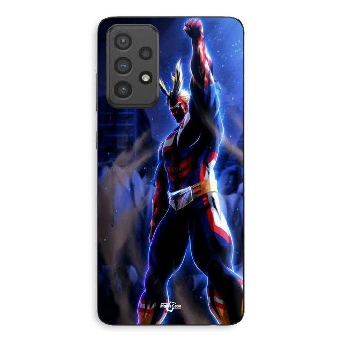 Phone Case - MANIACASE - Samsung Galaxy A72 - Silicone - Soft - All Might My Hero Academia