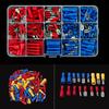 120Pcs Electrical Assorted Insulated Wire Cable Terminals Crimp Connectors Kit