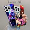 Anime Dandadan White Translucent Mobile Phone Case for iPhone 17 16 15 14 13 12 11 X XR XS Air Pro Max Plus Colorful Cover